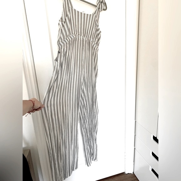 La Vie en Rose lightweight stripe jumpsuit - Picture 4 of 6